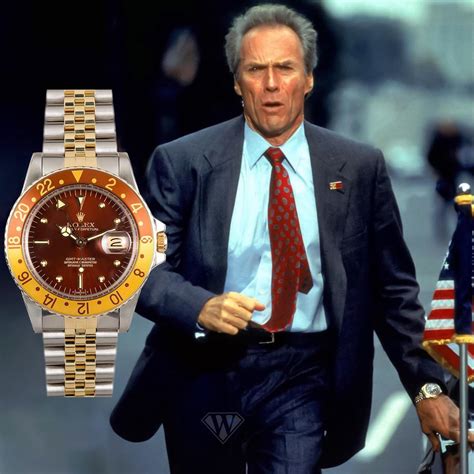 clint eastwood rolex gmt master.